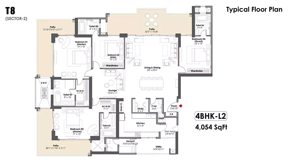 Whiteland New Launch Sector 103 Jewel 25